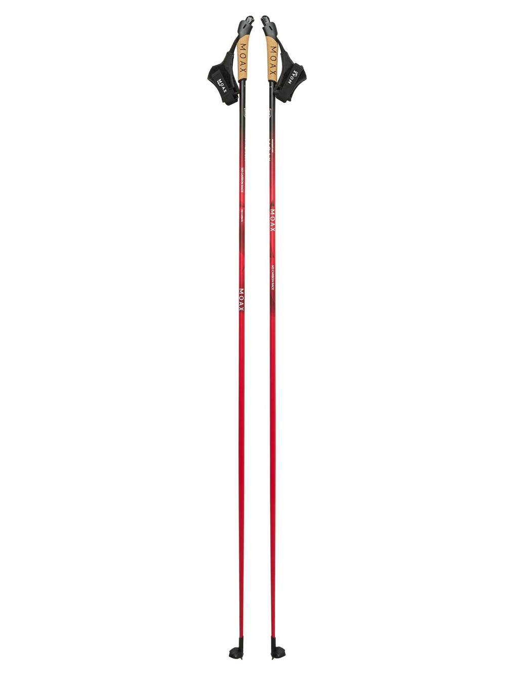 Лыжные палки MOAX M3 Carbon Race 16/9мм, MP30-00