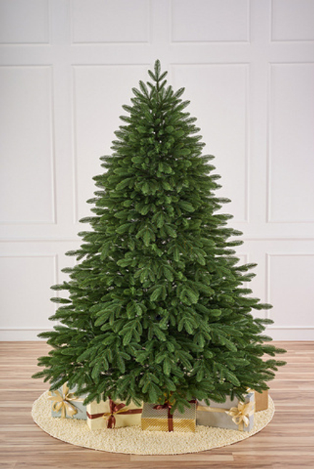 Ель искусственная Романовская 2,1 м подставка металл 100% Литые веточки МаксКристмас