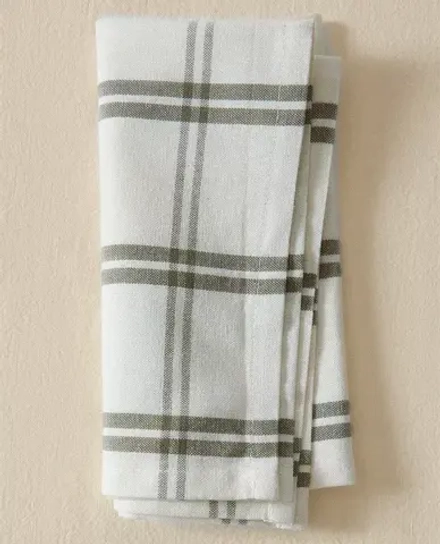 ZARA HOME ХЛОПКОВАЯ САЛФЕТКА (НАБОР ИЗ 2 ШТ.), ЗЕЛЕНЫЙ