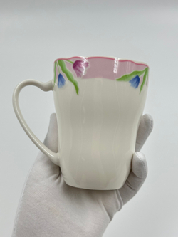 Кружка с розовой каймой Givenchy by Yamaka