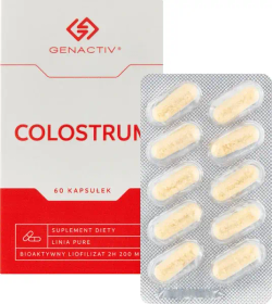 Диетическая добавка Genactiv Colostrum, 60 капсул