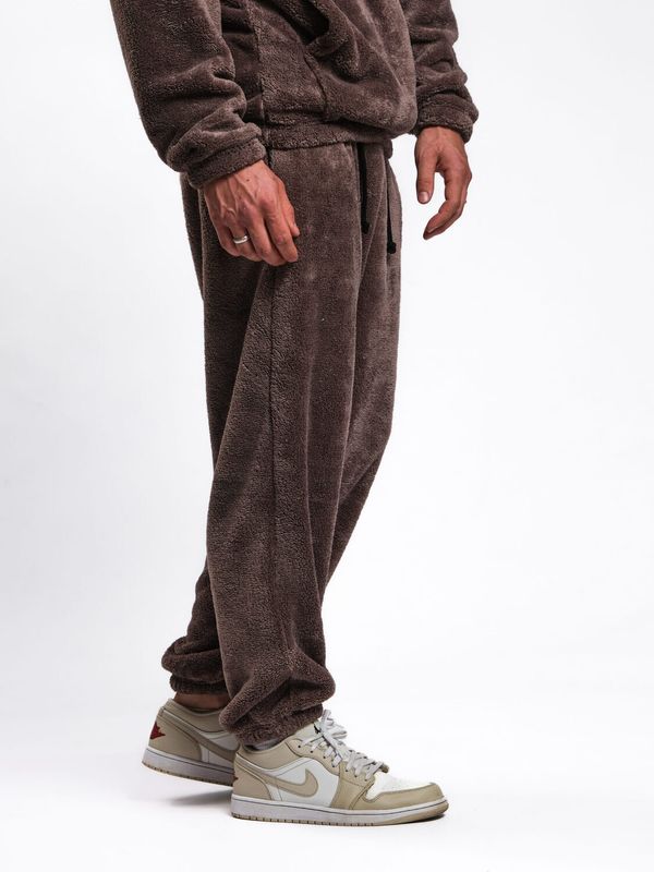 Брюки плюшевые графит - фото 5