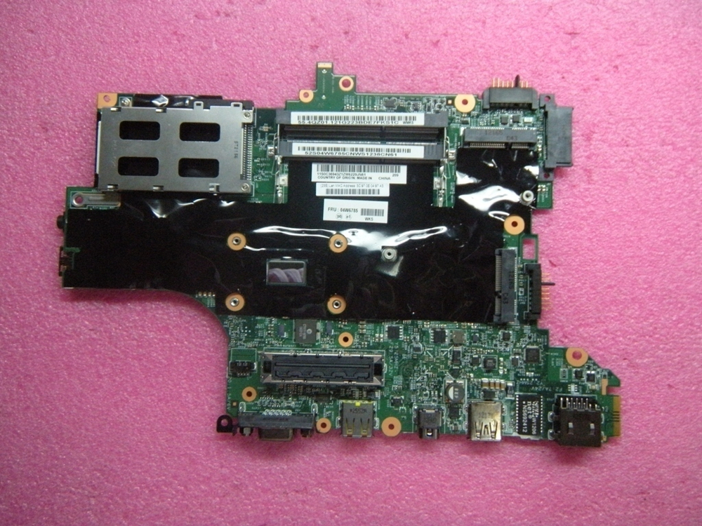 Материнская плата для ноутбука Lenovo T430s LSN-4 UMA I7-3520M TTPM (04W6785), оригинал