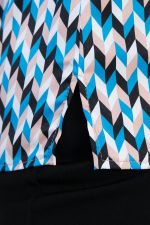 Блуза Мечта сезона (бежево-синяя) Б12910-16М LT Collection