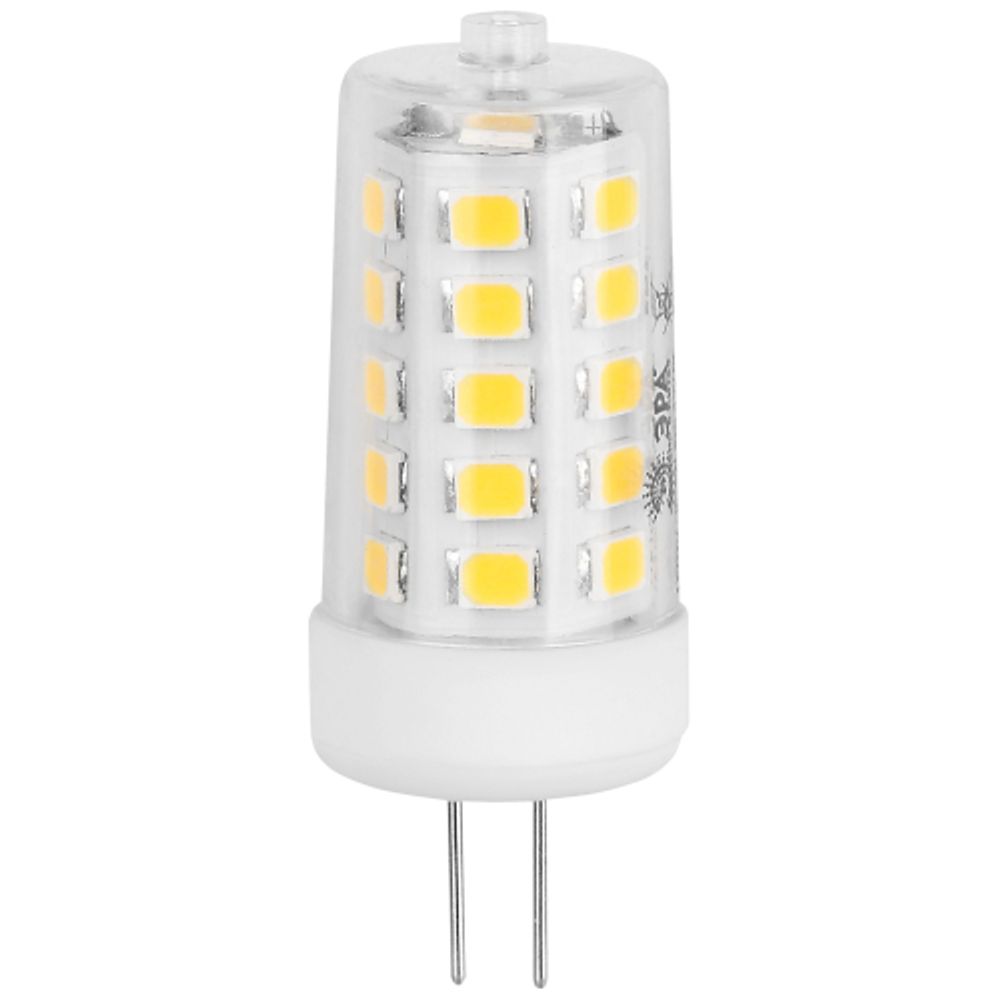 Лампа светодиодная ЭРА GREEN LINE LED G4-JC-5W-865-12V GL 5Вт капсула 12В холодный свет G4 | Лампы cветодиодные Капсульные (G4, G9)