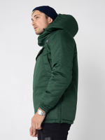 Анорак зимний мужской Город Горький зеленый