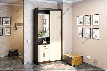 Шкаф в прихожую Мелисса-К2