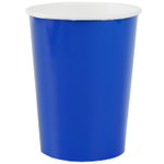 Стаканы бумажные в синем цвете, 250 мл, 6 шт
