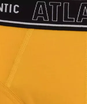 Мужские трусы слипы спорт Magic Pocket Atlantic MP-1569, желтые
