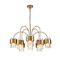 Подвесная люстра Indigo ELEGANZA 12019/A/8P Brass V000323