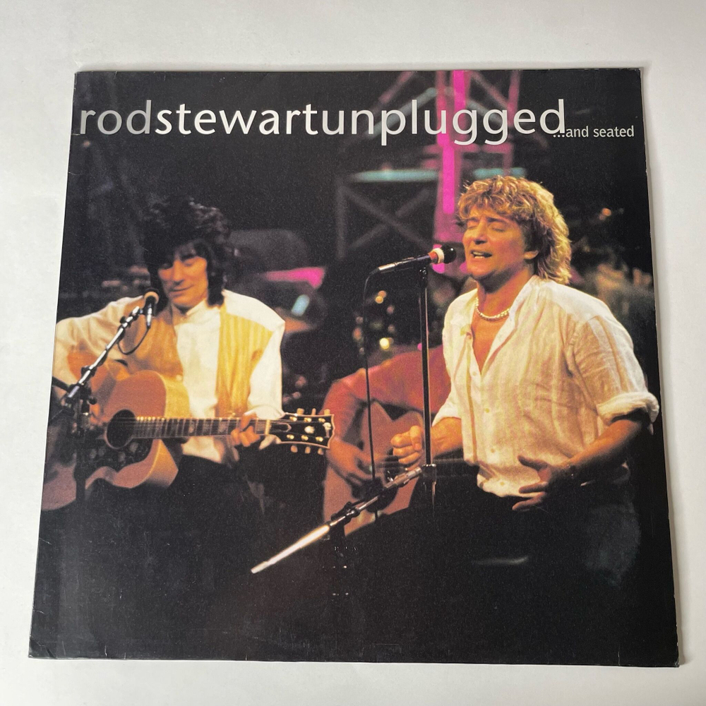 Винтажная виниловая пластинка LP Rod Stewart Unplugged And Seated (Germany 1993)