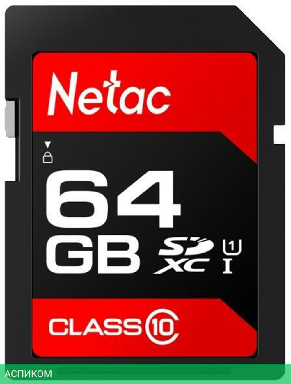 Карта памяти Netac P600 Standard SD 64GB (NT02P600STN-064G-R)