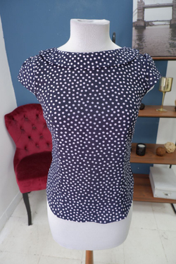 Блузка Zolla в горох 44 размер