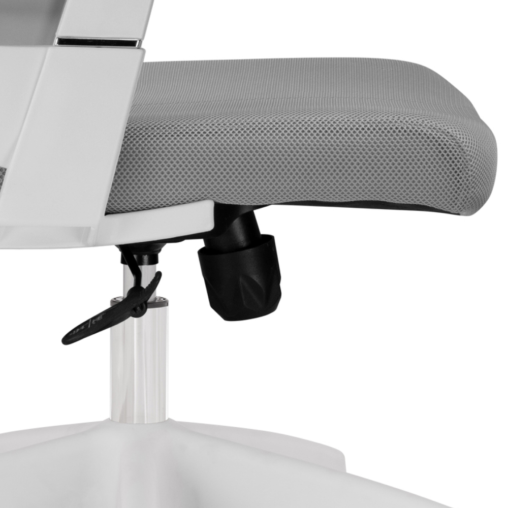 Компьютерное кресло Woodville Flok gray, white