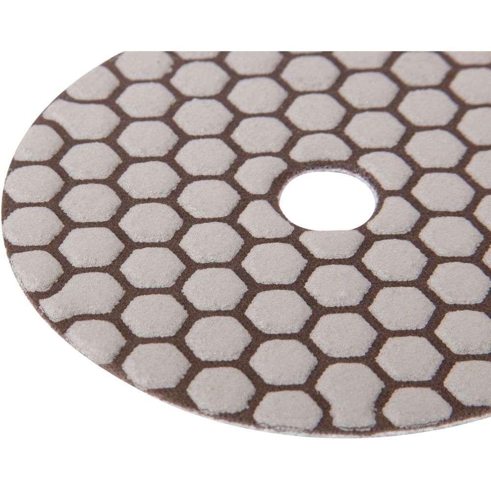 39850 Алмазный гибкий шлифовальный круг 100 мм, Р 30, АГШК (липучка), сухое шлифование, FIT