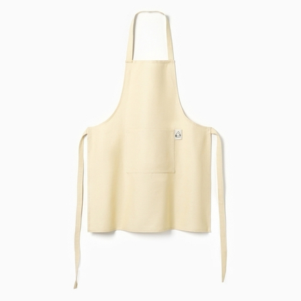 Фартук «Этель» Home, 60×70 см, молочный, 100% хлопок, саржа 250 г/м²