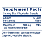 Life Extension - Magnesium Citrate 100 mg 100 capsules