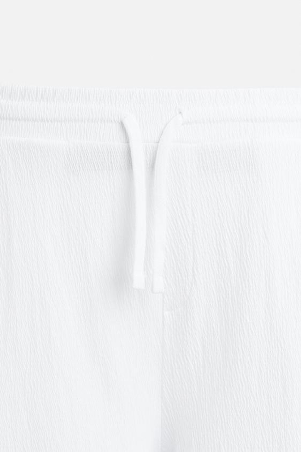 ZARA ЖАККАРДОВЫЕ БРЮКИ СВОБОДНОГО КРОЯ, ЖЕЛТОВАТО-БЕЛЫЙ