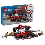 Конструктор LEGO City 60443 Пит-стоп Формулы-1 Ferrari с командой
