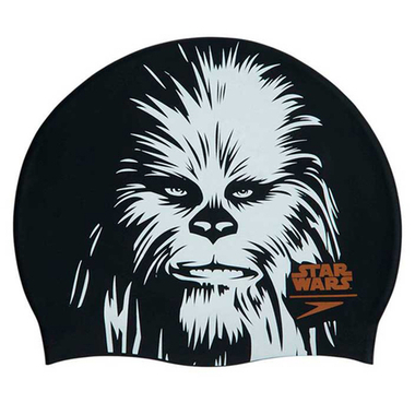 Шапочка для плавания силиконовая Speedo Star Wars Slogan Print Cap Chewie Chewbacca