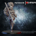 Grand Alliance Order Lumineth Realm-lords Эльфийская воительница №3 миниатюра для dnd, днд, pathfinder, фентези, Настольная игра, НРИ, Варгейм, РПГ