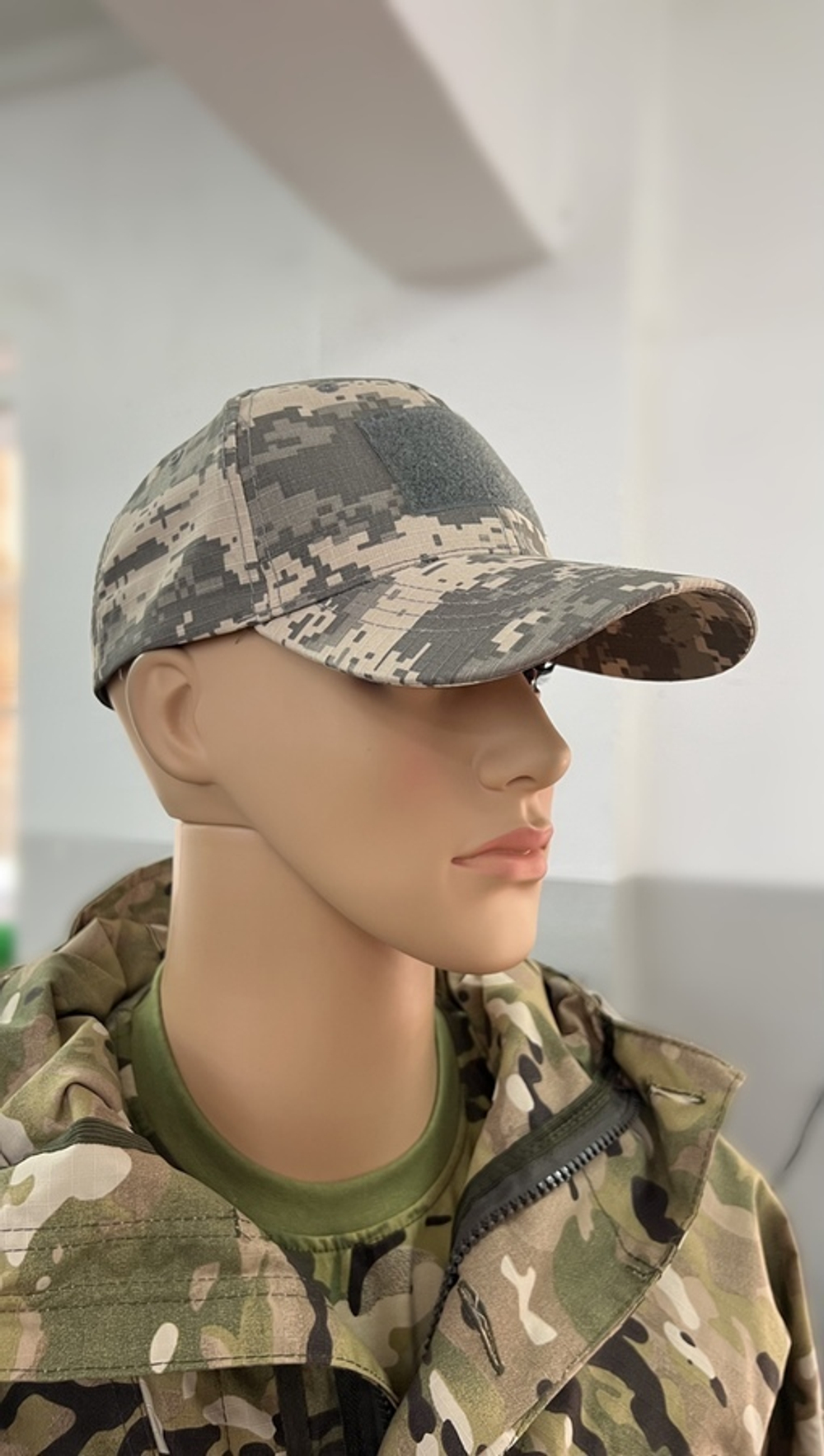 Бейсболка / серая цифра