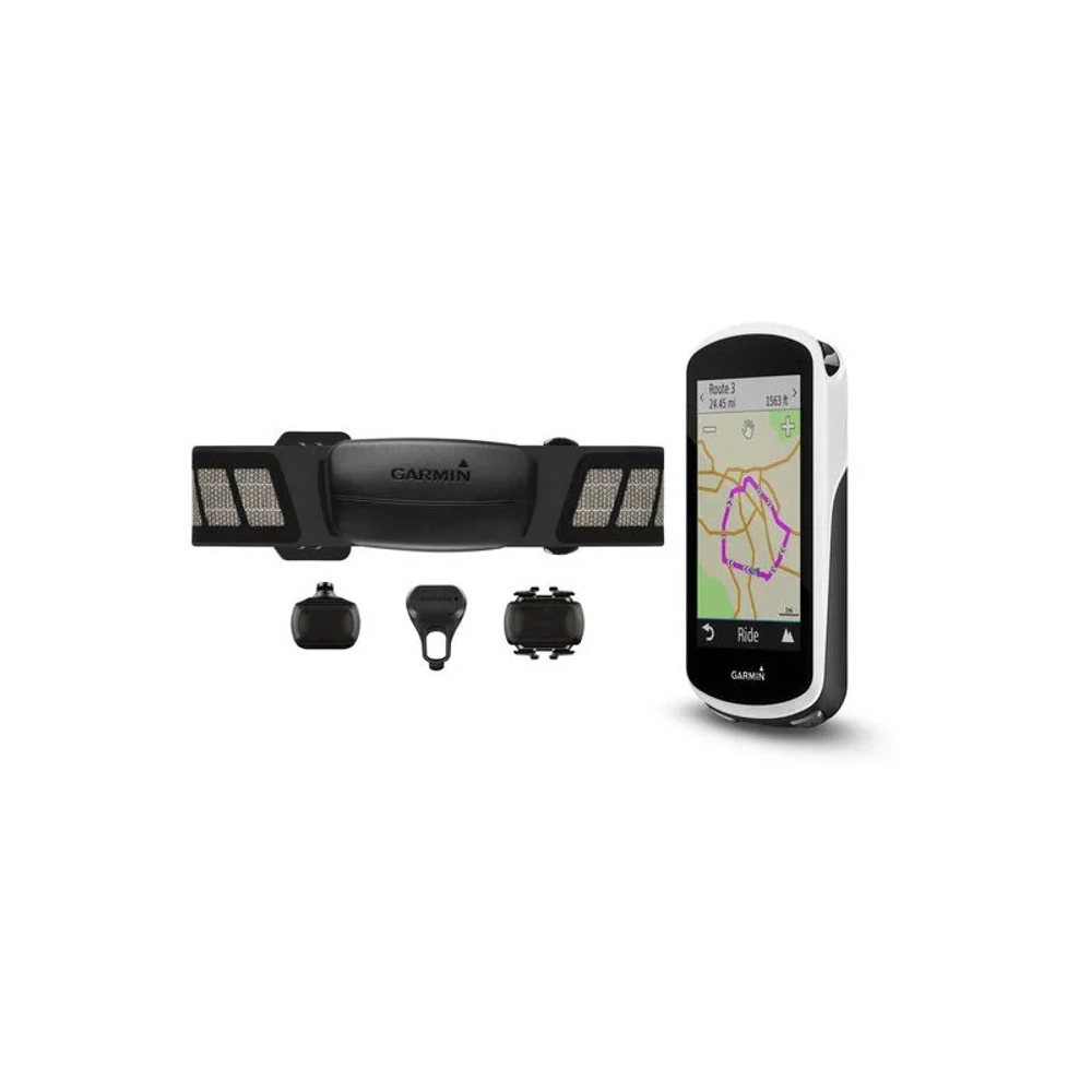 Велокомпьютер Garmin Edge 1030 Bundle, 010-01758-11