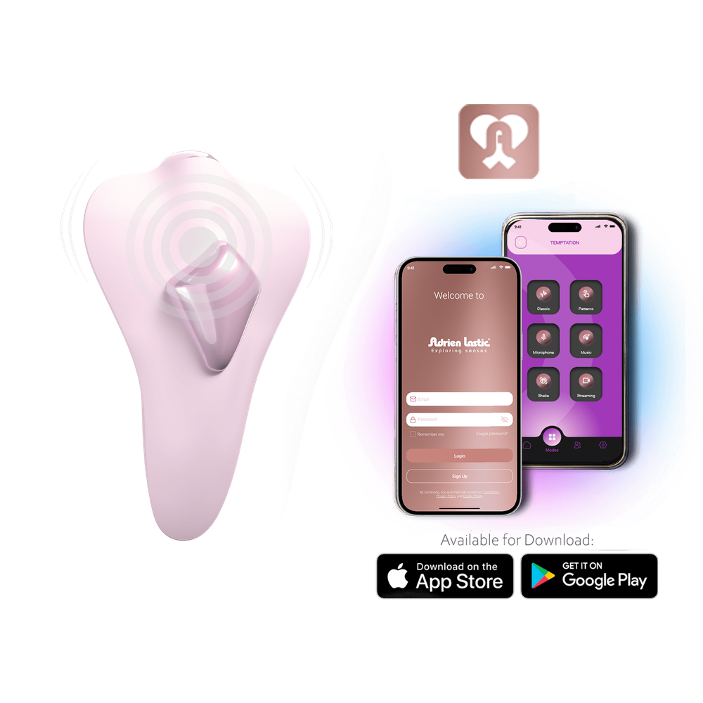 Вибратор в трусы Temptation + APP 40691AL