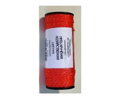 Нить крученая на катушке (цветная) 1,2мм/50м 001-50ц