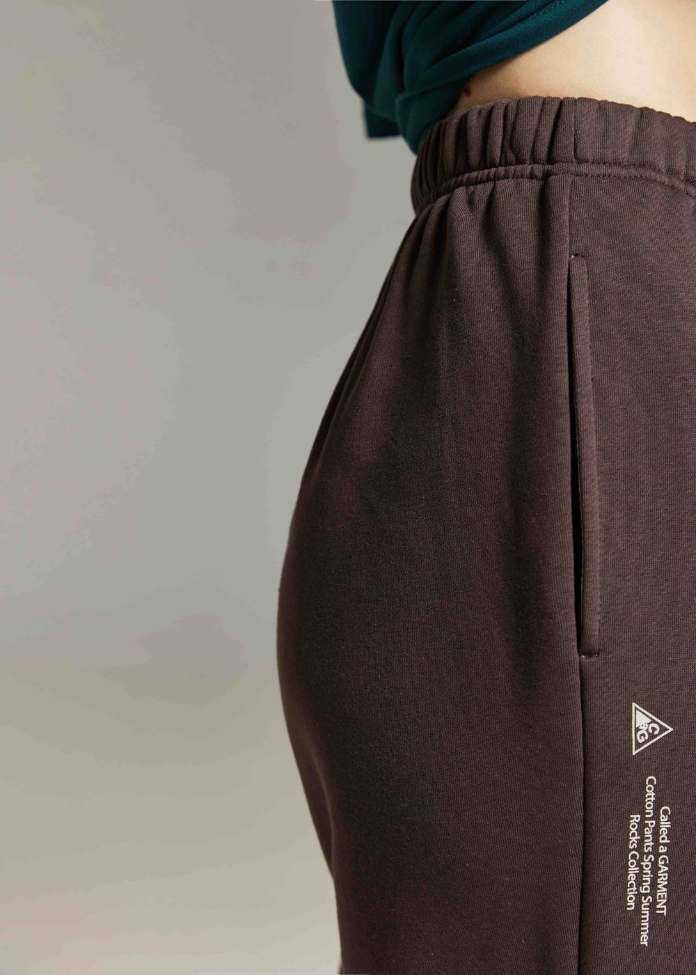 Брюки Called a Garment Rocks cotton Коричневые