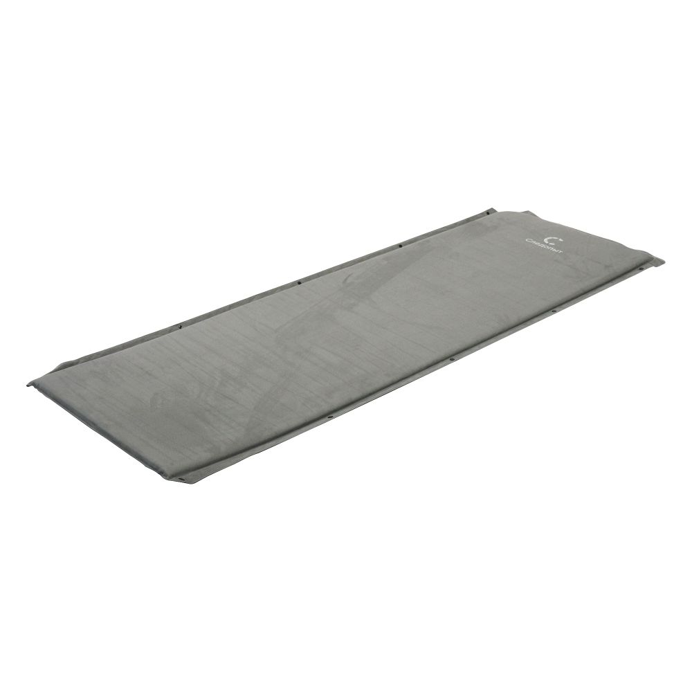 Коврик самонадувающийся СЛЕДОПЫТ, 191x62x5 cм, премиум, серый/8/