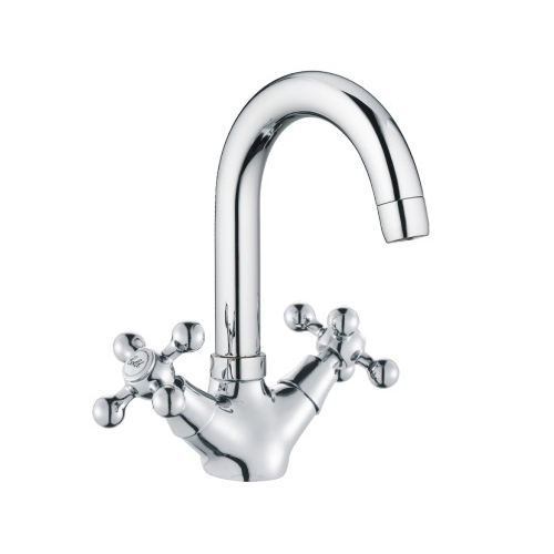 Смеситель для раковины 1/2 кер HB1219 HAIBA п/шпильку