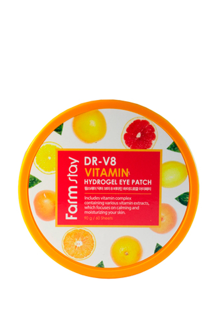 FarmStay DR-V8 Vitamin Hydrogel Eye Patch Гидрогелевые патчи с витаминами