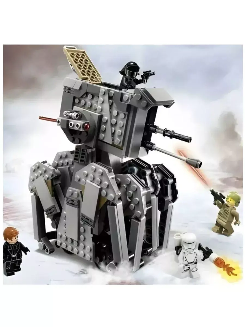 Конструктор Тяжелый разведывательный шагоход 578 деталей