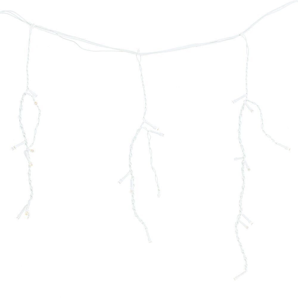 GAEM Электрогирлянда (125 белых LED, черный шнур)