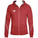 Спортивная толстовка Arena Team Line HOODED JACKET unisex (красная)