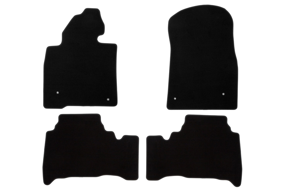 Коврики в салон Klever Econom TOYOTA Land Cruiser 200 2007-2012, 2012-2015, 2015-2021, внедорожник , 4 шт. (текстиль) Klever.KLEVER01481701200K
