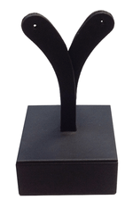 Подставка для серег/ушки/2 отверстия/квадратное основание/Н-90 мм.