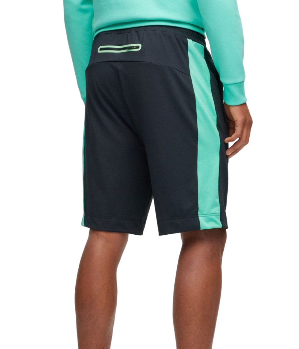Теннисные шорты BOSS Regular-Fit Shorts In Stretch Fabric - Blue