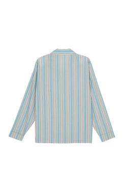 ZARA X BENITO ANTONIO РУБАШКА В ПОЛОСКУ, СВЕТЛО-ГОЛУБОЙ