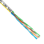 Кабель витая пара неэкранированный U/UTP 4х2хAWG24 cat 5e PVC [300м] LAN 540 GI Cavel (провод для интернета) LAN 540 GI