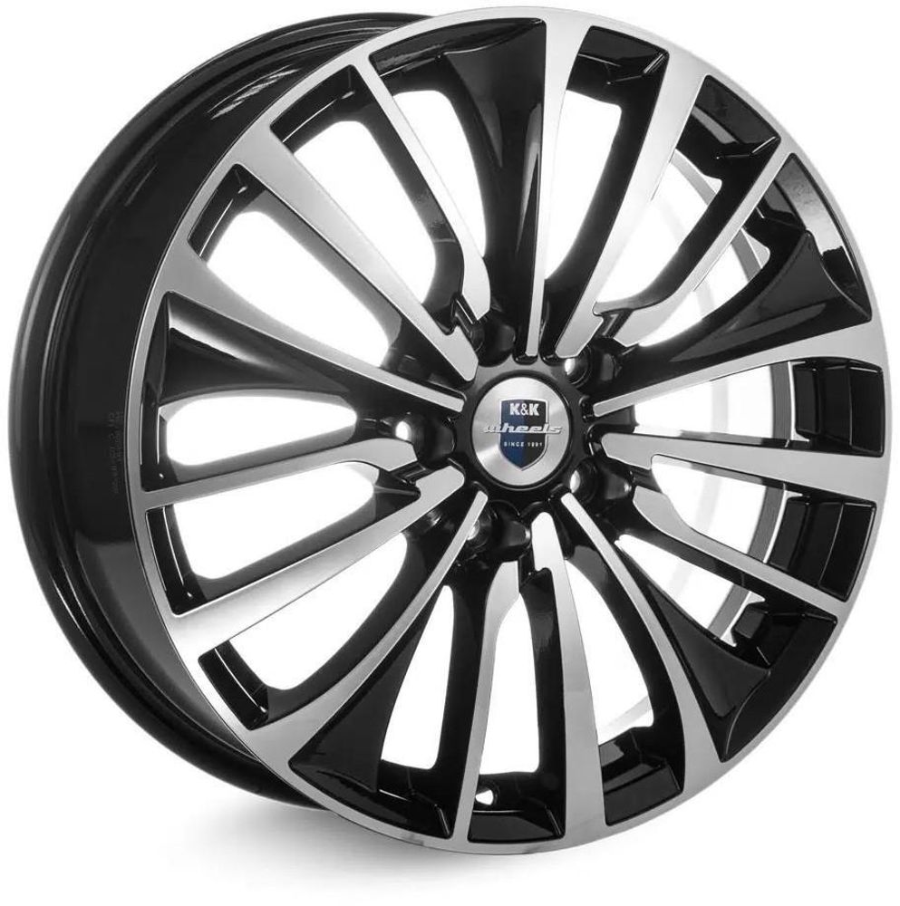 K&amp;K Flanker 6.5x17 5x108 ET 45 Dia 67.1 (алмаз черный)