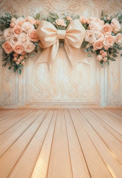 Интерьер с бантом №2 - фон неопреновый