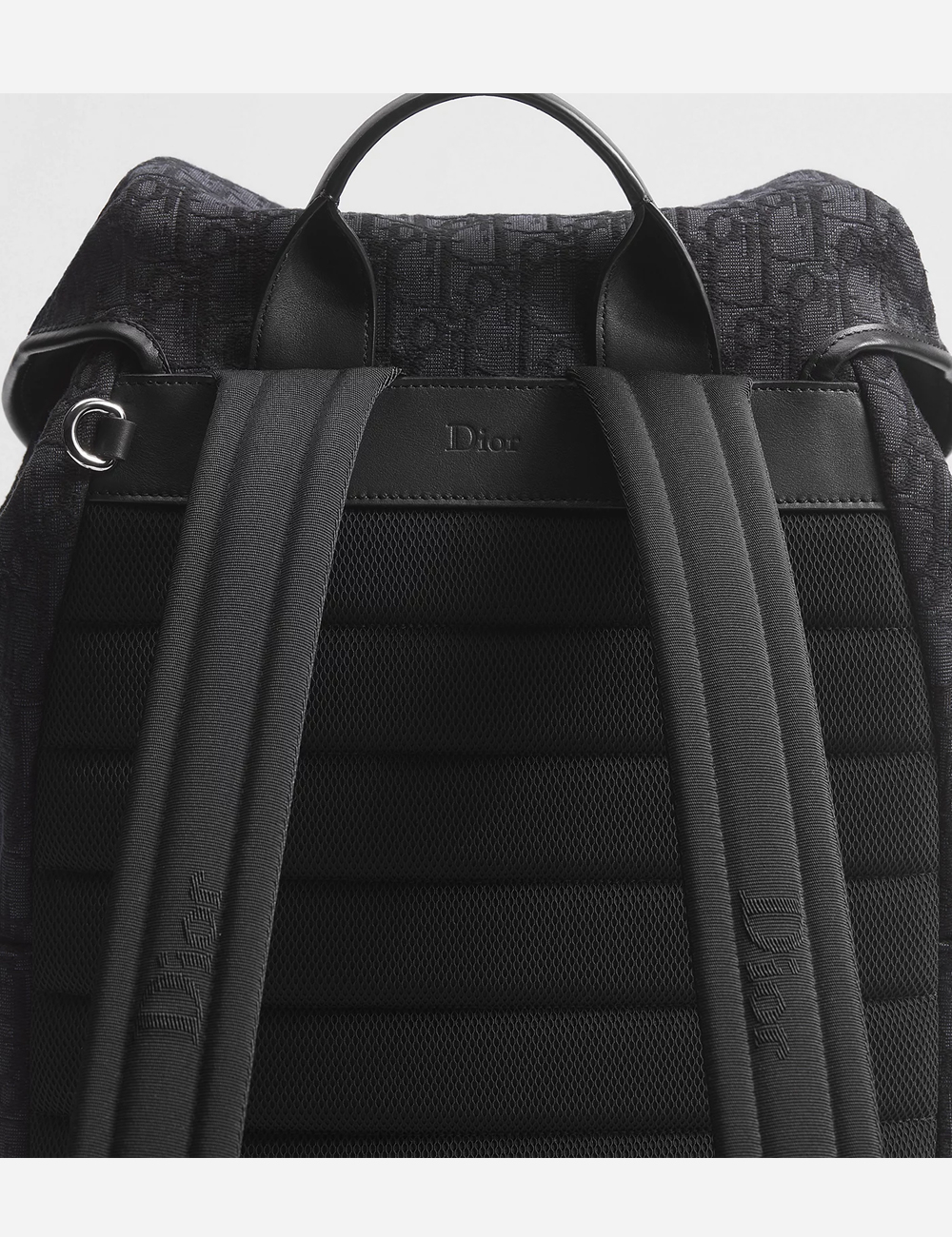 Рюкзак Dior Jett Backpack with Flap "Black Dior"
