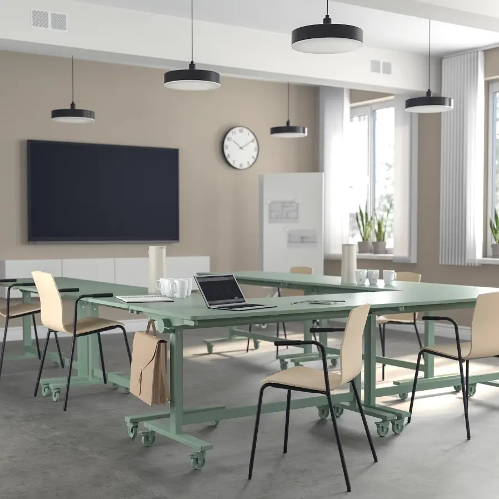 Стол складной на колесах - IKEA MITTZON/МИТТЗОН ИКЕА