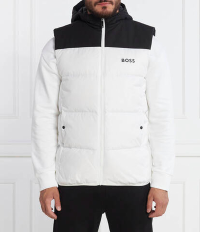 Пуховая безрукавка V_Hamar1 BOSS GREEN - белый(50497645)