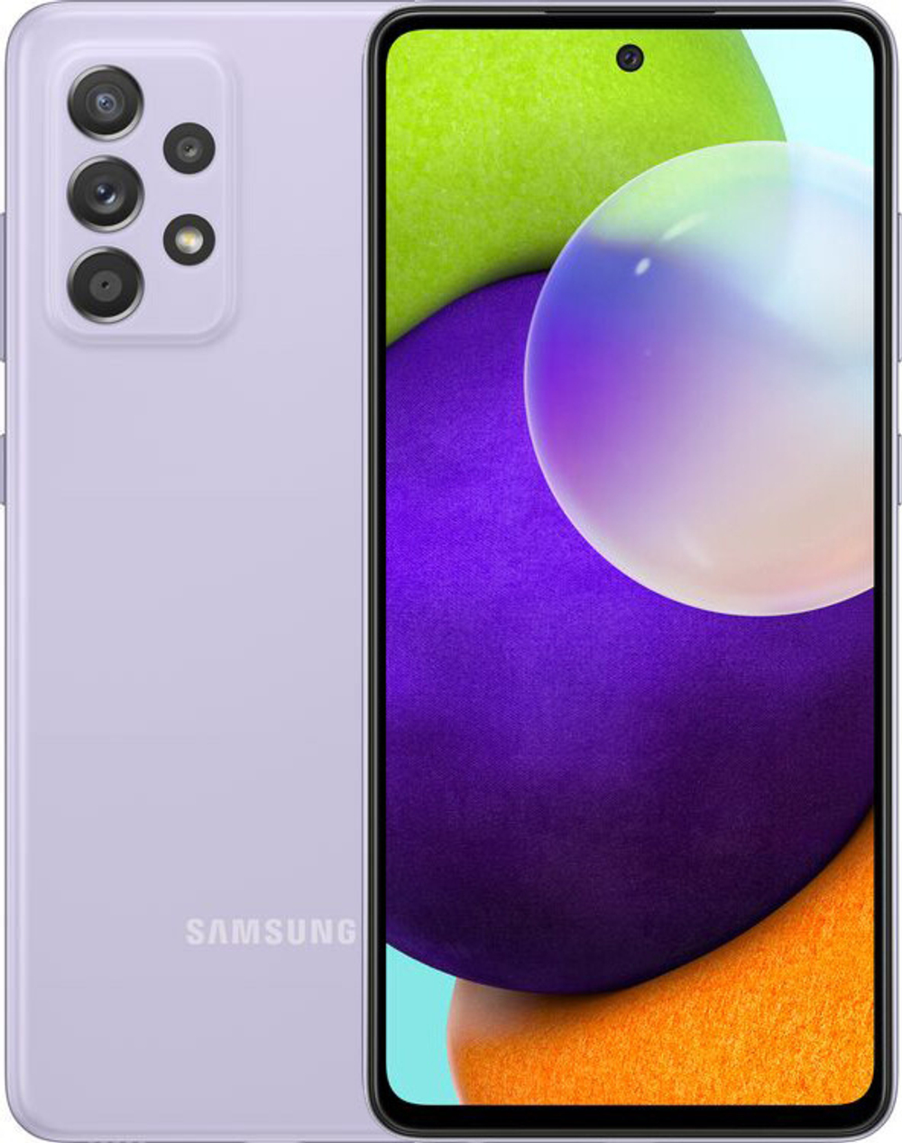 Смартфон Samsung Galaxy A52 8/256Gb Awesome Violet (SM-A525FLVISER) (4G LTE)