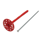 Дюбель для теплоизоляции 10х180 мм IZM с металлическим гвоздем Tech-Krep