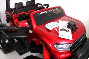 Детский электромобиль FORD RANGER MONSTER TRUCK 4WD DK-MT550 Красный