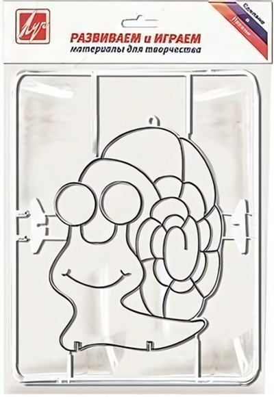 Трафарет для витража "Улитка" (Луч)